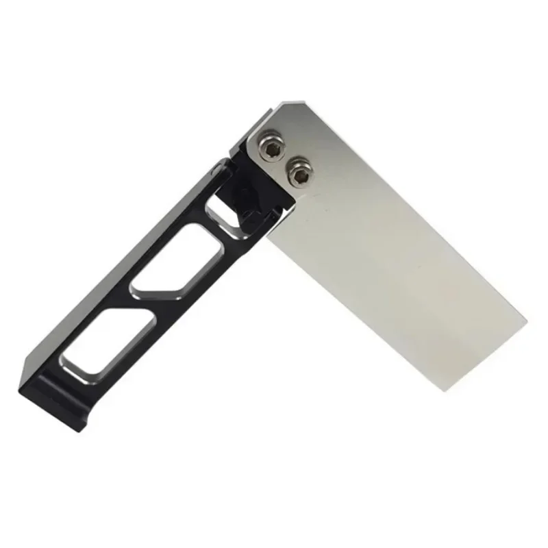 75mm 2mm Thickness CNC Low Resistance Rudder for Mini-MONO  RC Speed Boat Racing Boat Upgrade Parts