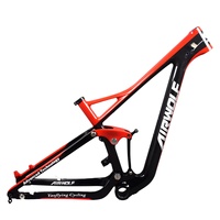 Airwolf 29er Full Suspension Carbon Mtb Frame 142*12mm Disc Brake Bicycle Frame Carbon Mountain Bik Mtb Frame