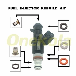 Iniettore di carburante servizio riparazione Kit filtri Orings guarnizioni anelli di tenuta per 2005-11 Honda Accord CR-V elemento 2.4 16450-RAA-A01