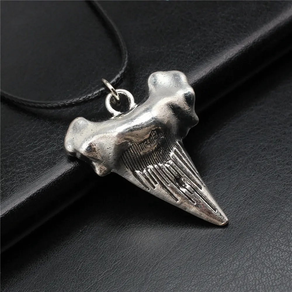 Sejuani Marine Life Materials Necklace Men Jewellery Making Supplies Vintage 45cm Leather Chain