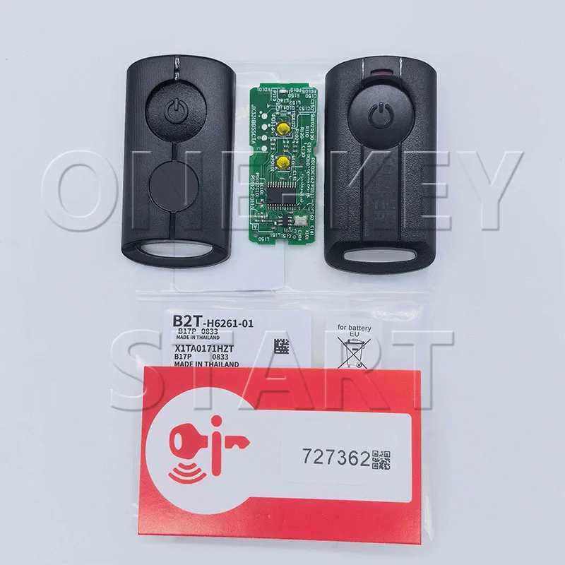 Für Yamaha NVX NVX155 XMAX XMAX300 QBIX AEROX JAUNS Motorrad-Roller-Fernbedienungsschlüssel, Aftermarket, ID49-Chip, 433,92 MHz, 【ONE-KEY START】 – Detail 2