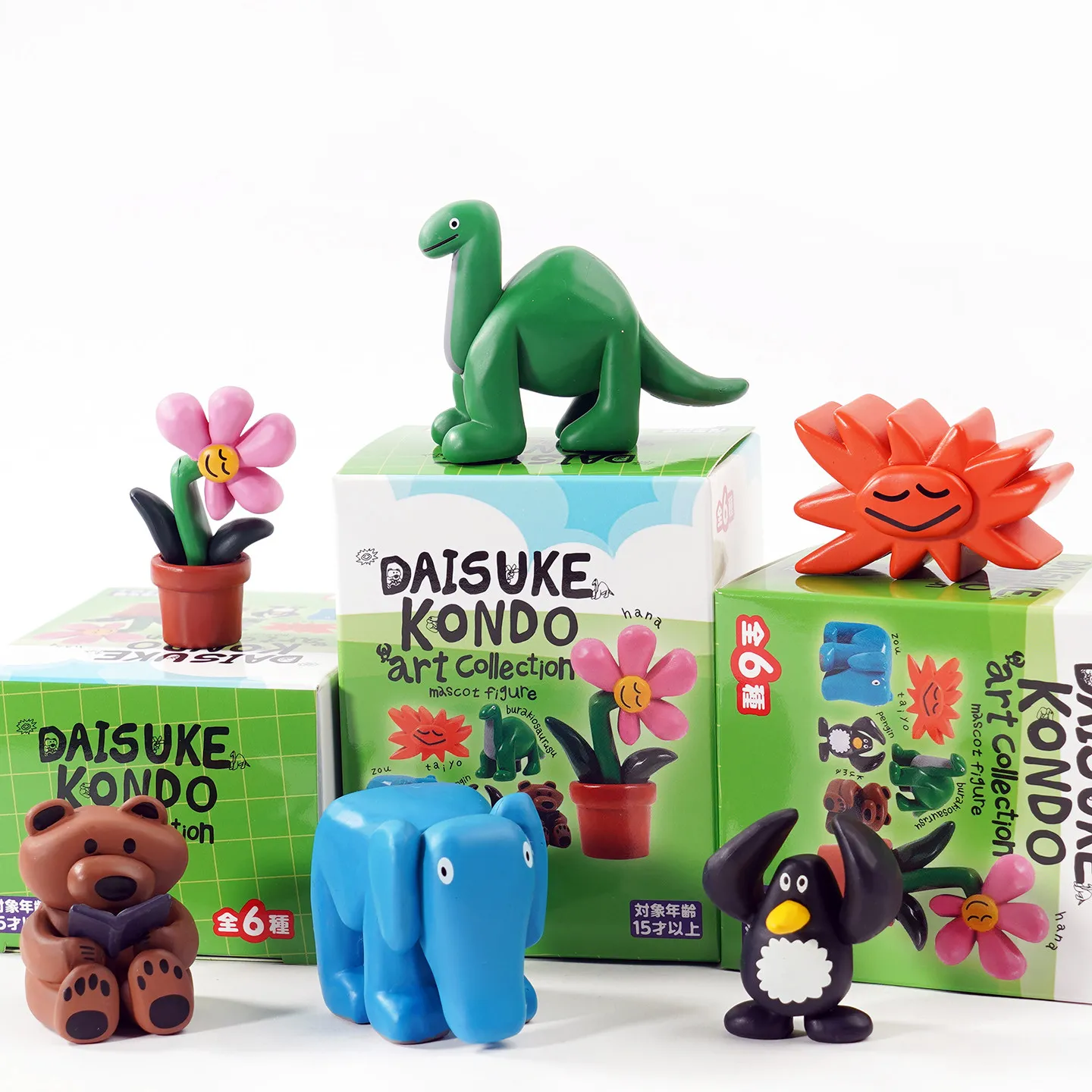 

Daisuke Kondo Art Collection Mascot Figure Series Blind Box Desktop Ornament Trendy Toy Car Decoration Mystery Box Surprise Gift