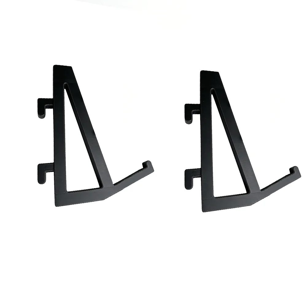 2 Stück Perforierte Tafel-Tastaturhalterung Multifunktionaler Kopfhörer-Haken Heim-Tastatur-Aufbewahrungsregal aus Perforierter Tafel – Detail 6