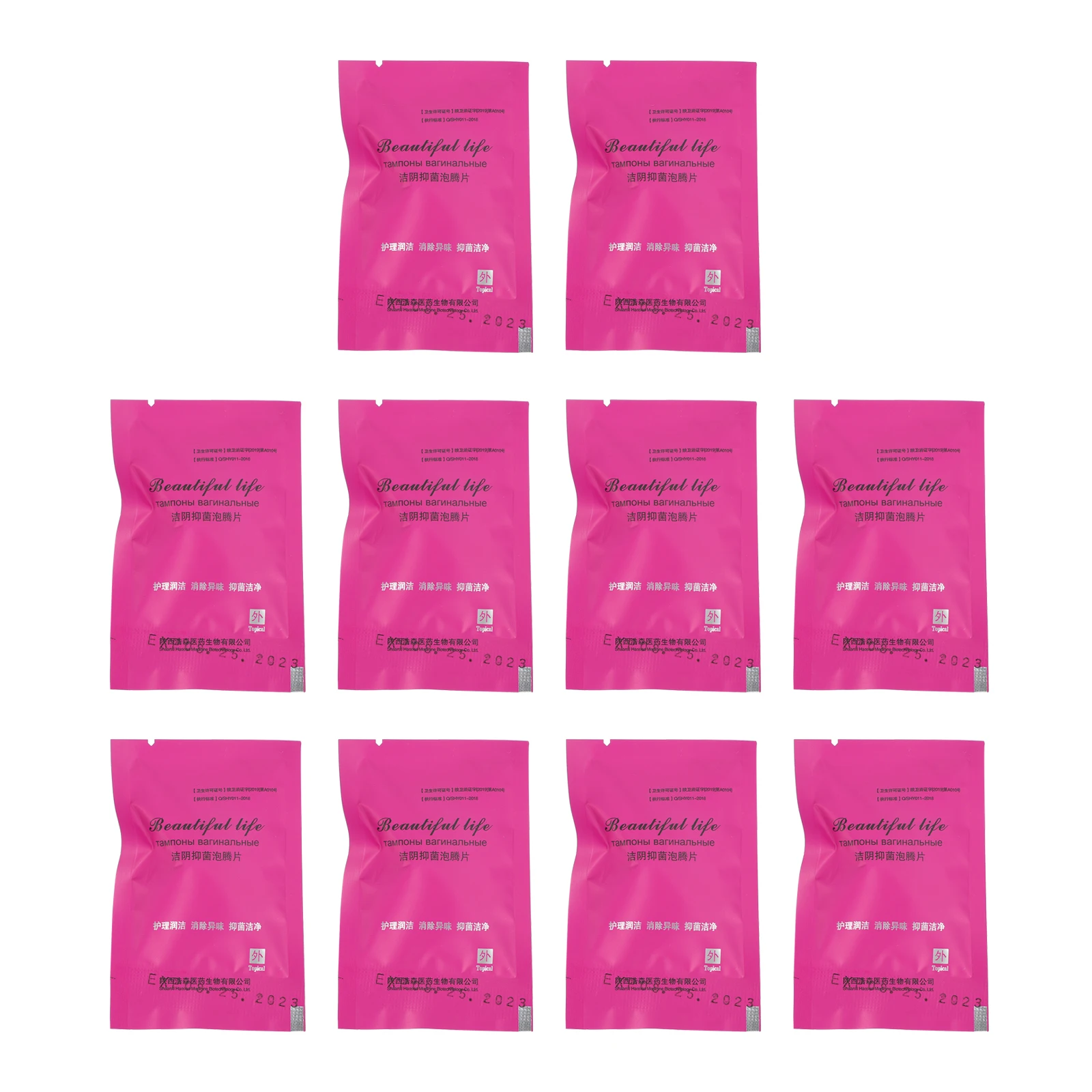 

1 set Herbal Tampons Uterus Cleaner Pills External Use Lightweight Vaginal Itching Discharge Menstruation Solution