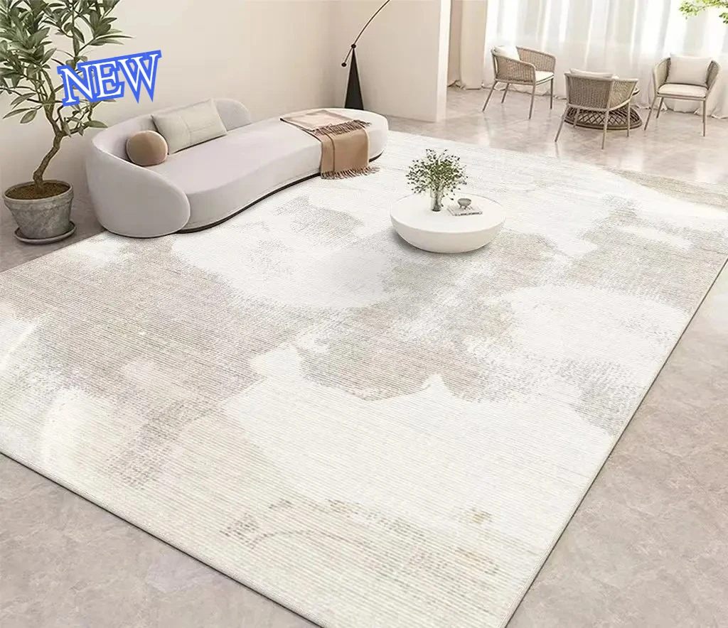 Abstract Carpet Living Room Modern Grey Sofa Area Rugs Light Luxury Home Large Floor Mat Bedroom Bedside Soft Carpets Washable