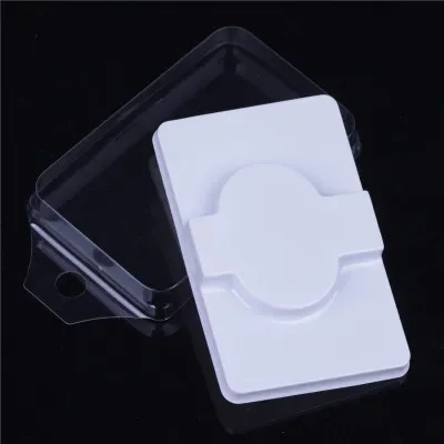 

100set plastic eyelash boxes eyelashes storage case eye lash packing box makeup packaging tools accessories clear color