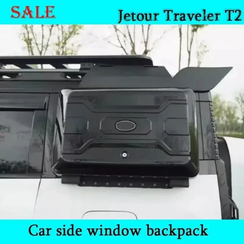 Fit for JETOUR Traveler T2 2023-2024 Car Side Window Small Backpack Modified Body External Equipment Box Car Off-road Accessorie