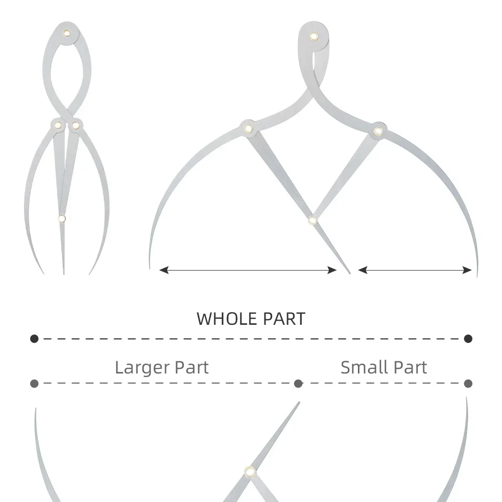

Многоразовый трафарет для татуировки бровей, линейка, трехточечный шаблон для позиционирования, макияж бровей, инструмент для измерения баланса татуировки, 1 шт.