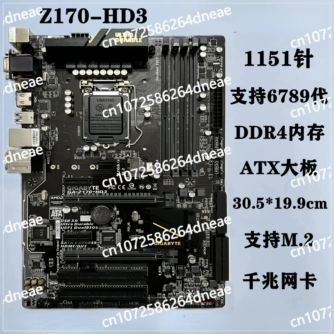 Z170-HD3 Z170-P 1151 Pin B150 B250 H170 Z170 Z270 Main Board