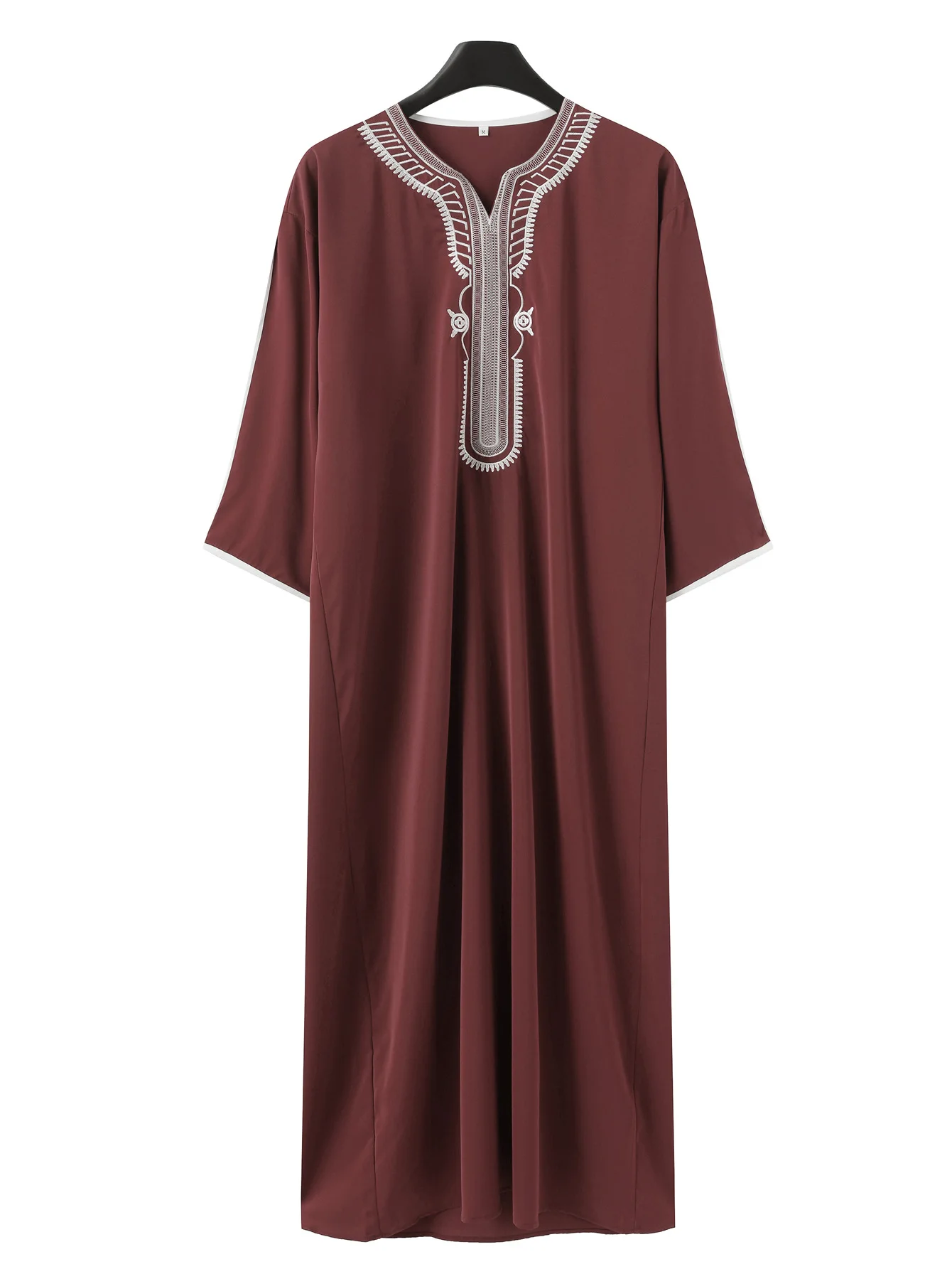 Muslim Men Long Robe Dishdasha Jubba Thobe Kimono Modest Islamic Dubai Saudi Abayas Prayer Abaya Kaftan Ramadan Morocco 2025