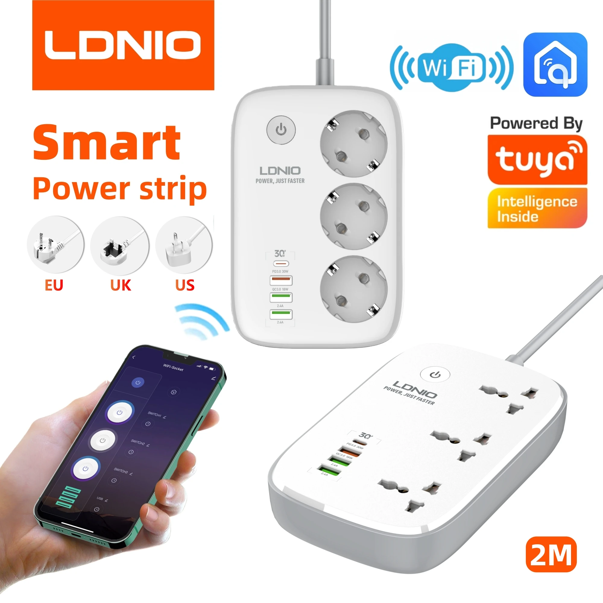 Ldnio Smart Plug Po… - image