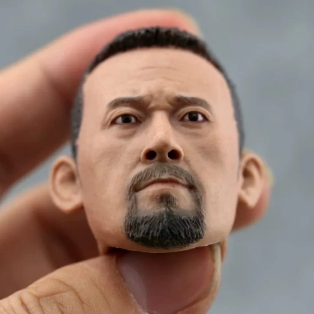 jiang wen HP Headplay 1/6  Male Head Carving Star Toys  Asia   Actor Soldier  d Model 1/6 Scale  Action Figure Body  Hobbies