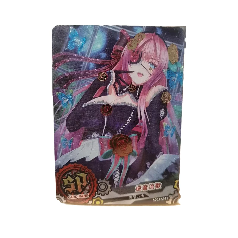 Anime Cartoon God Card Itadori Yuji Agatsuma Zenitsu Rimuru Tempest Kuchiki Byakuya Game Collectible Cards Toy Birthday Gift