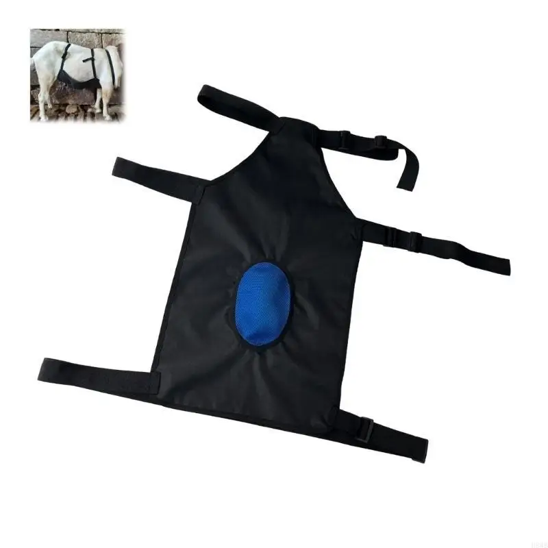 

H8WB Фартук для защиты от спаривания Юбка для контроля размножения коз Юбка для коз