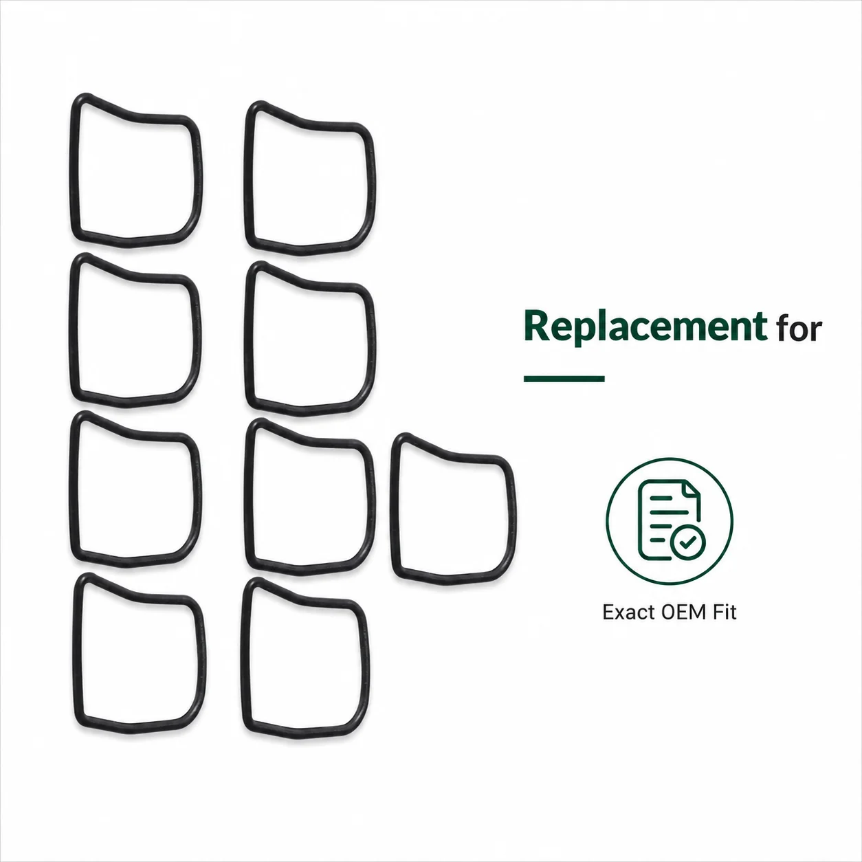 Rubber Seal Kit Replacement For Husqvarna 365 X-Torq 372XP X-Torq 372XP XPX Torq Chainsaw Gaskets O-Rings Set Saw Repair Kit