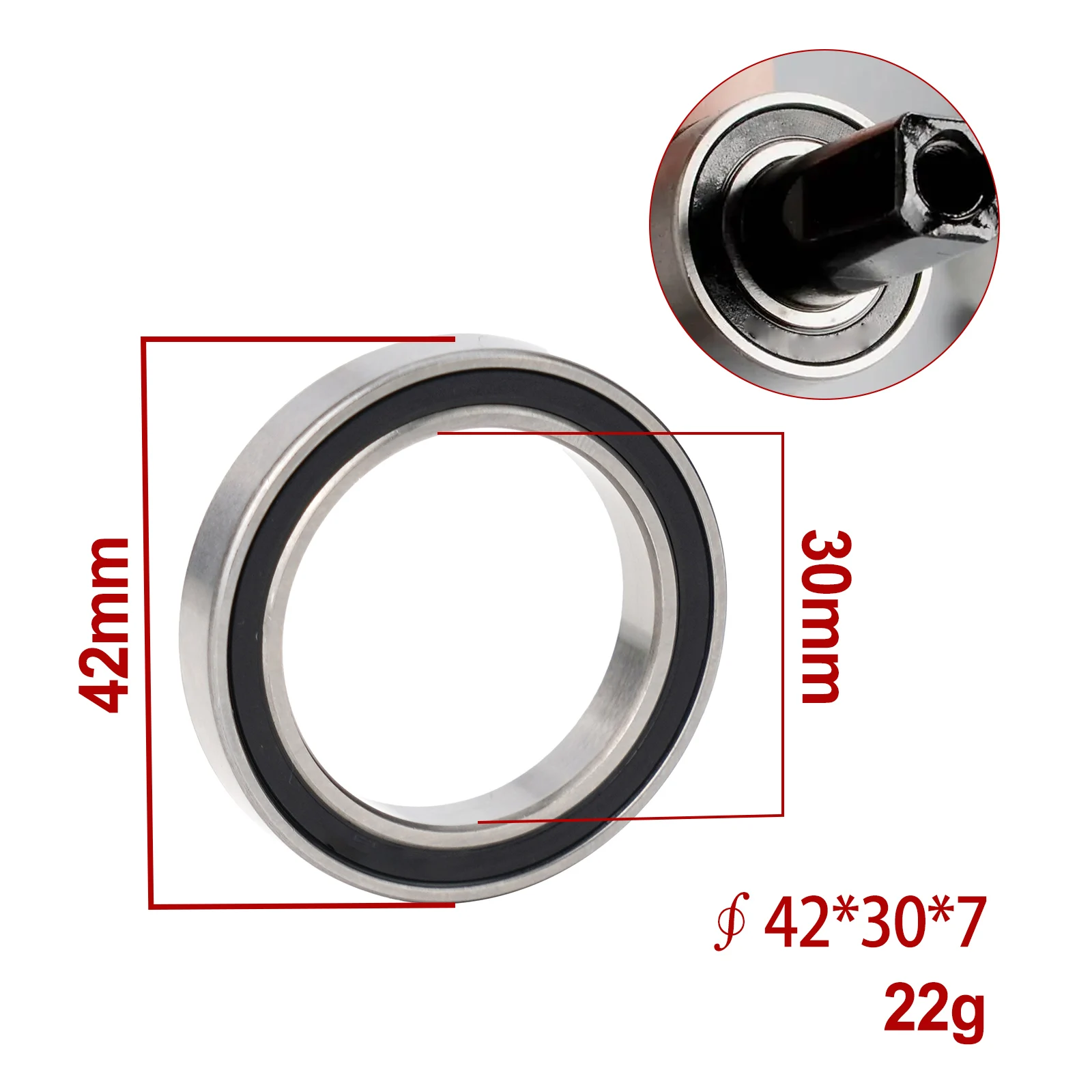 Hot Sales Bicycle Headset Bearings  Angle MTB Steering Bearings Repair Replacement Outdoors Silver Practical Parts