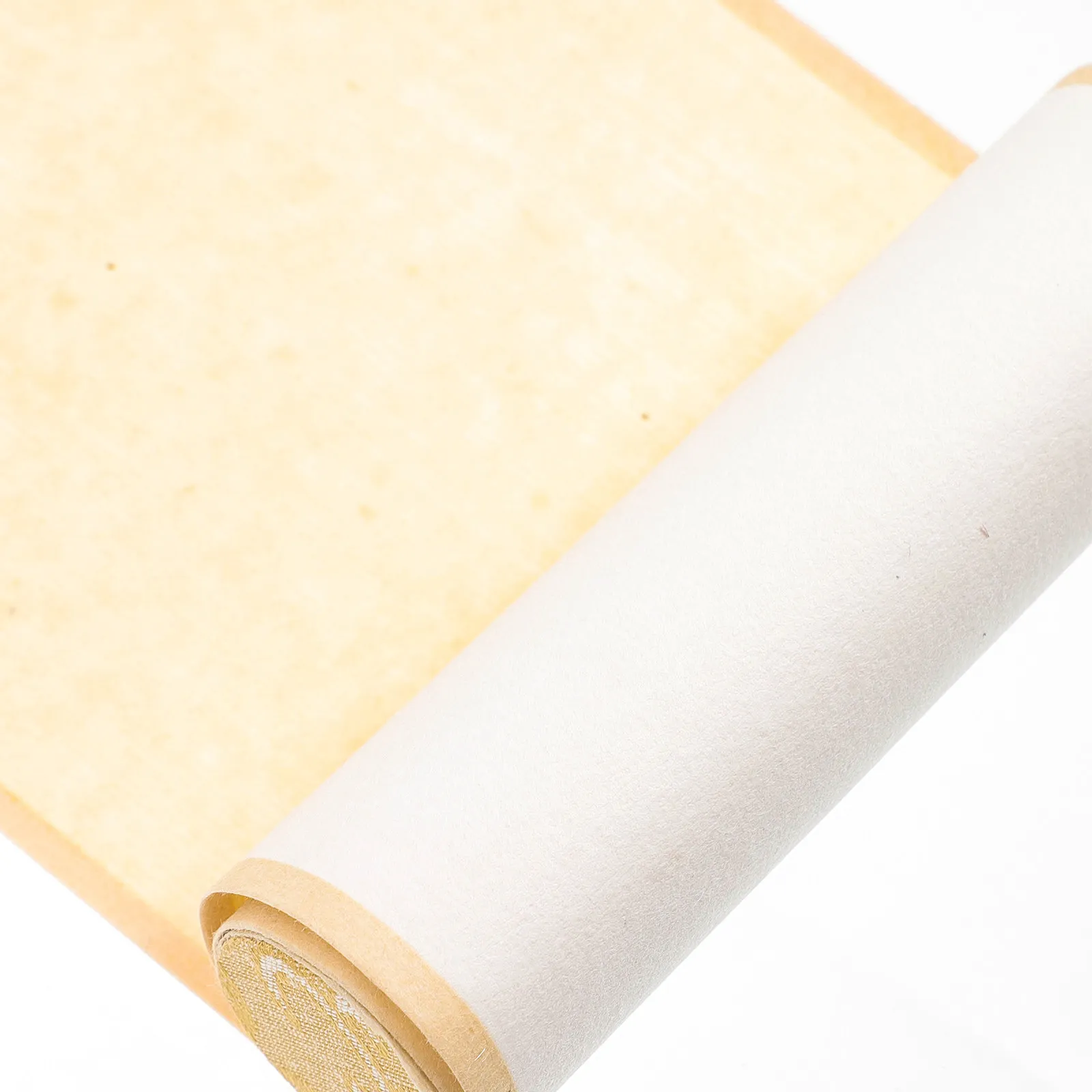 2Pcs Chinese Painting Paper Scroll Kit for Calligraphy Practice Writing Art DIY Project Long-Lasting Blank Hanging Scroll Paper