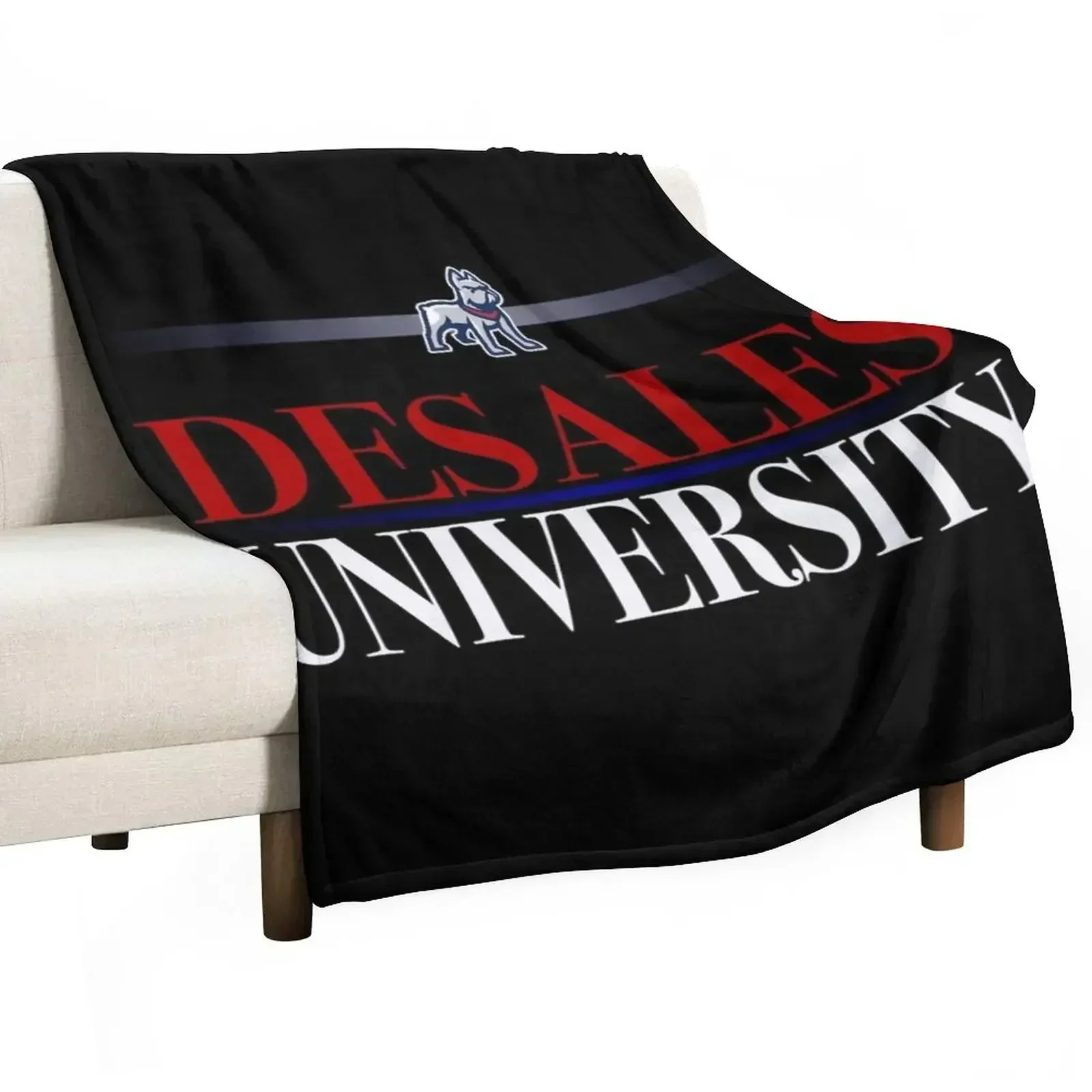 Mantas cálidas decorativas para niños, sofás de la universidad, DeSales