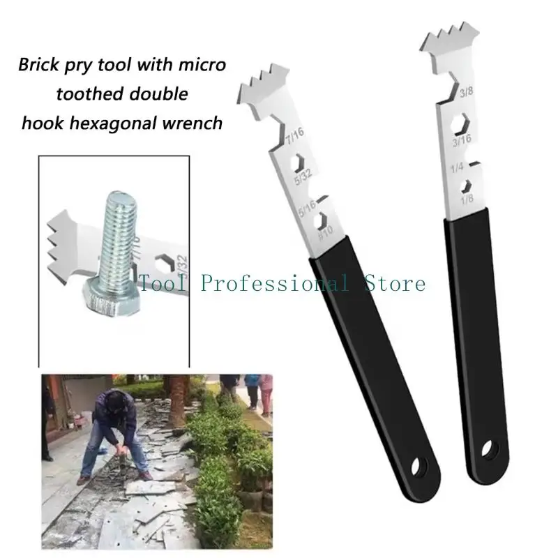 

57QF Multifunctional Block Removal Molding Shovel Efficient Paver Removal Tool Joint