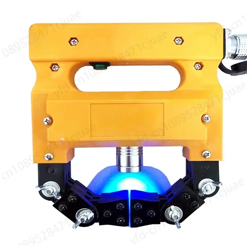 AC/DC Magnetic Particle Flaw Detector Magnet Flux Magnetic Yoke Tester Magnetized Metal Surface Crack Detector LED Light UV Lamp