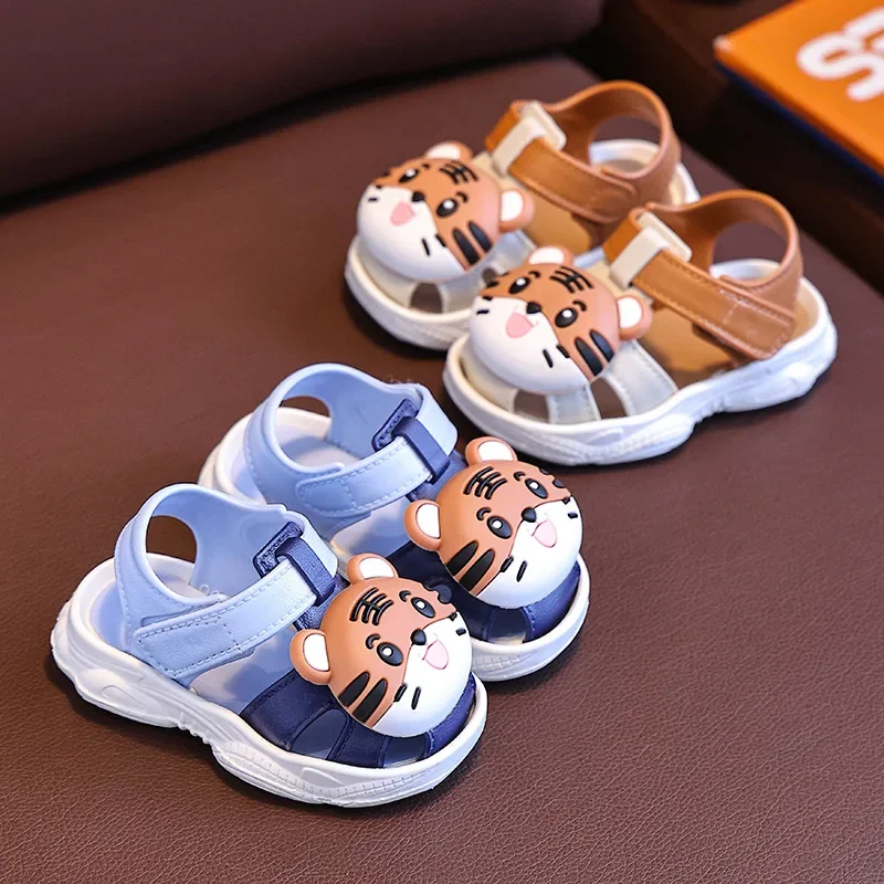 

Fashion Girl Comfortable Breathable Baby Children Outdoor Sandals Simple Versatile Cute Cartoon Boys Girls Infants Walking Shoes