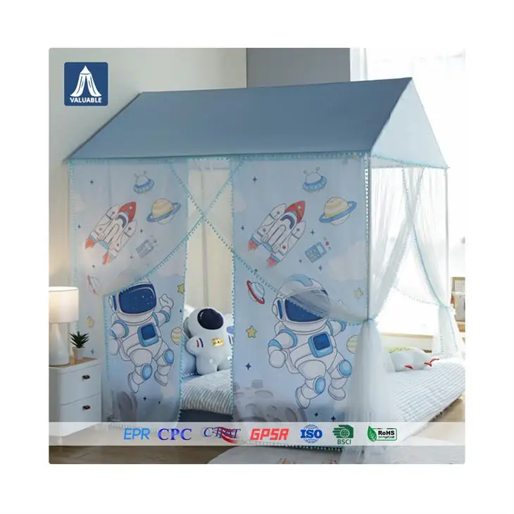 

New Model Bedroom Floor Mosquito Net for Family Use Princess Mosquito Net for Boys' Tent Bed Curtain Mosquito Net