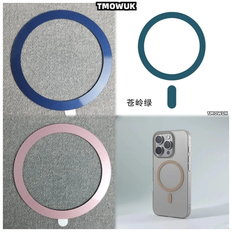 

For Vivo Y81 Y91 Y93 Y20 Y21 Y22 Y51 Y53 Y71 Y78 S T I 5G For Magsafe - Magnetic Ring Sticker For Fast Wireless Charging