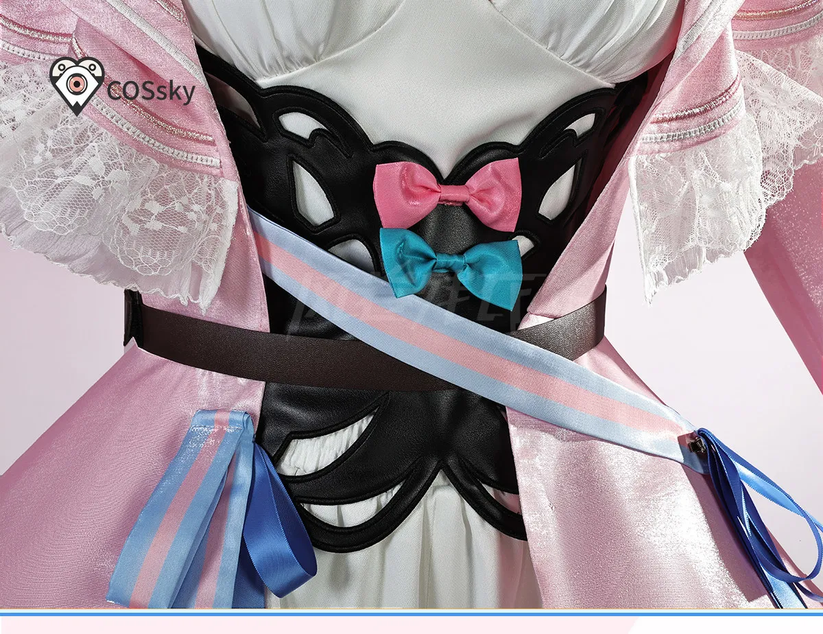 

Newly Eyjafjalla Cosplay costume Halloween Christmas Comic Exhibition Game Arknights S-XL Plus Size Sweet Halloween Party Dress