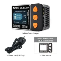 SKYRC B6ACneo Charger DC 200W AC 60W 10A Balance Charger Discharger Digital LiPo LiFe LiIon LiHV NiMH NiCd Pb Smart Battery