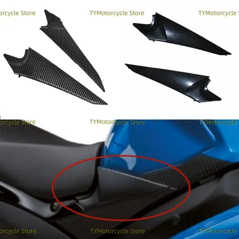 Motorbike Gas Tank Side Trim Insert Cover Panel Fairing Fit for Suzuki GSX-R600 GSX-R750 GSXR600 GSXR750 K8 2008-2010