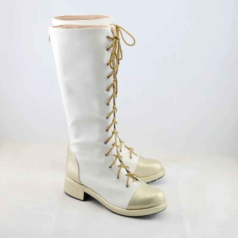 Tsuyuri Kanawo Scarpe Cosplay Stivali Gioco Anime Halloween Realizzato su misura