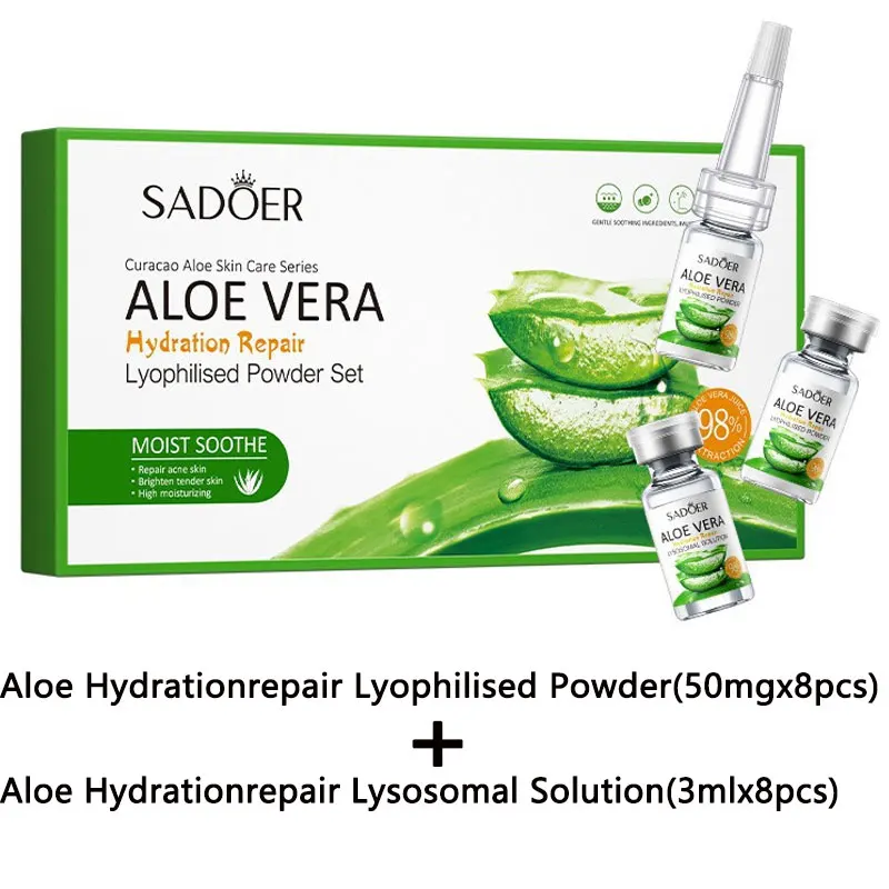 

SADOER Aloe Vera Repair and Rejuvenation Freeze-dried Powder Combination Sensitive Skin Freeze-dried Powder