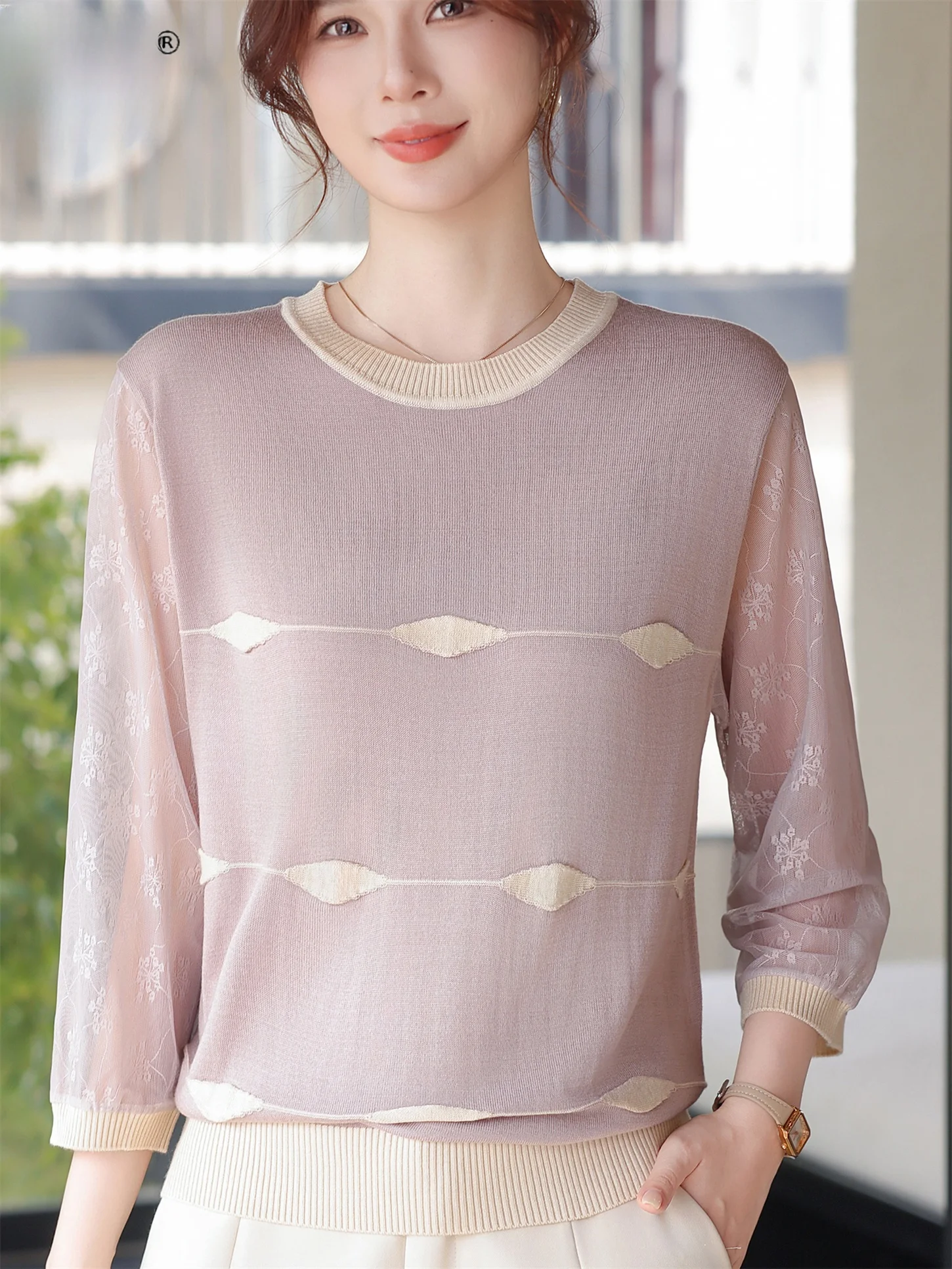 Kaos Tanpa Lengan Rajutan Moti - Women Fashion Over 60 ulasan dan harga