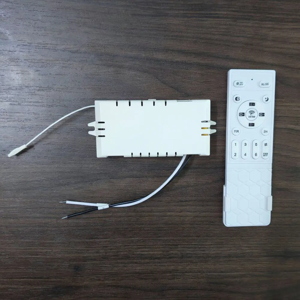 Stepless Dimming Wireless Remote Receiver 433MHz For Invisible Ceiling Fan Lamp Universal Replacement Control Module