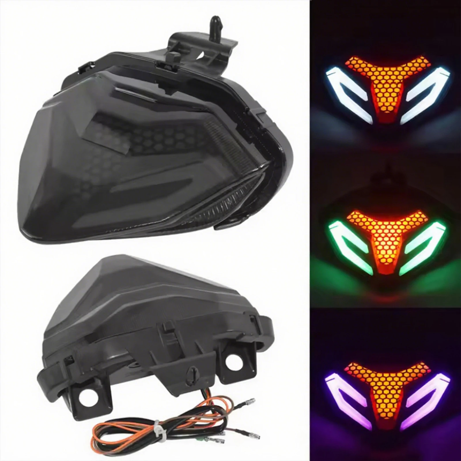 

Для Honda RS-X150 RSX150 WINNER X 150 2023 2024, задний фонарь, стоп-сигналы, встроенный светодиодный стоп-сигнал