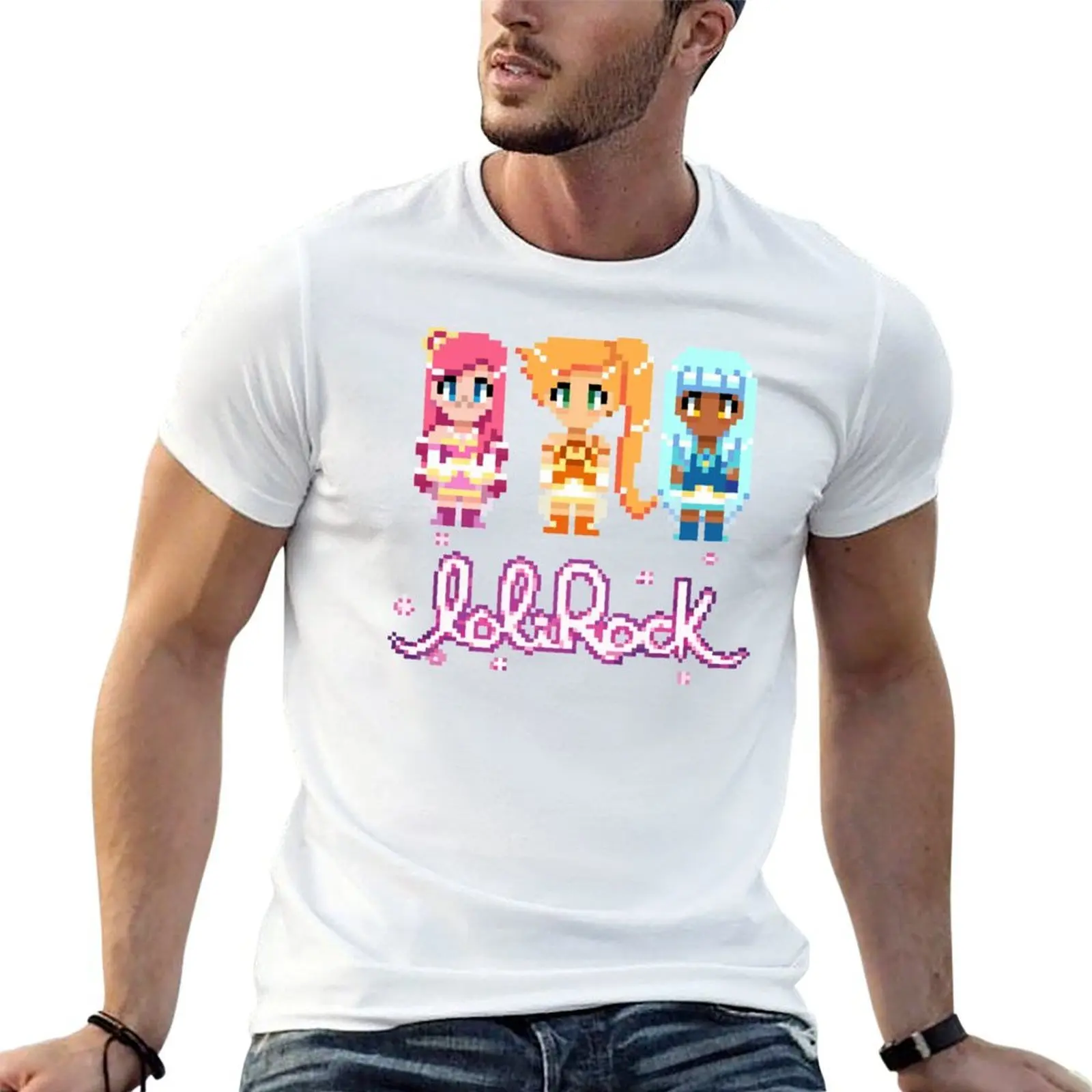 Pixel Lolirock (Transformed) T-Shirt Personalized t-shirt topping men clothing