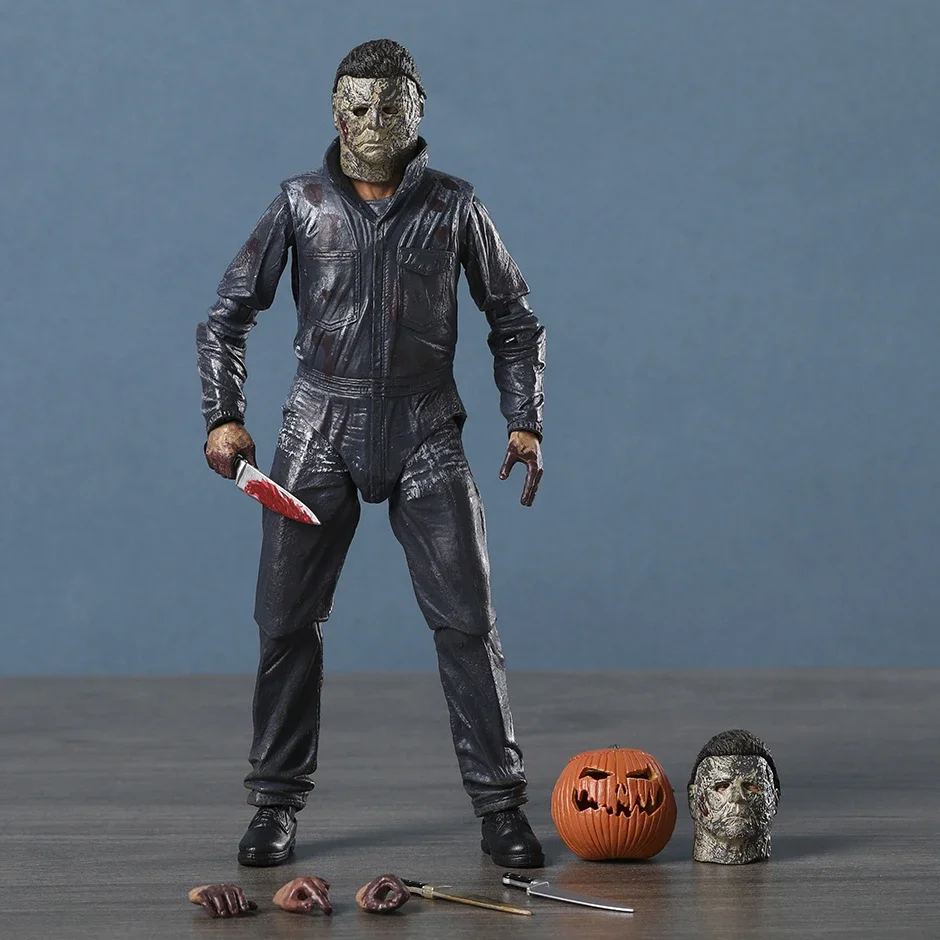 

NECA Хэллоуин концы Ultimate Майкл Майерс подвижная сборная фигурка ПВХ Модель фигурка игрушка