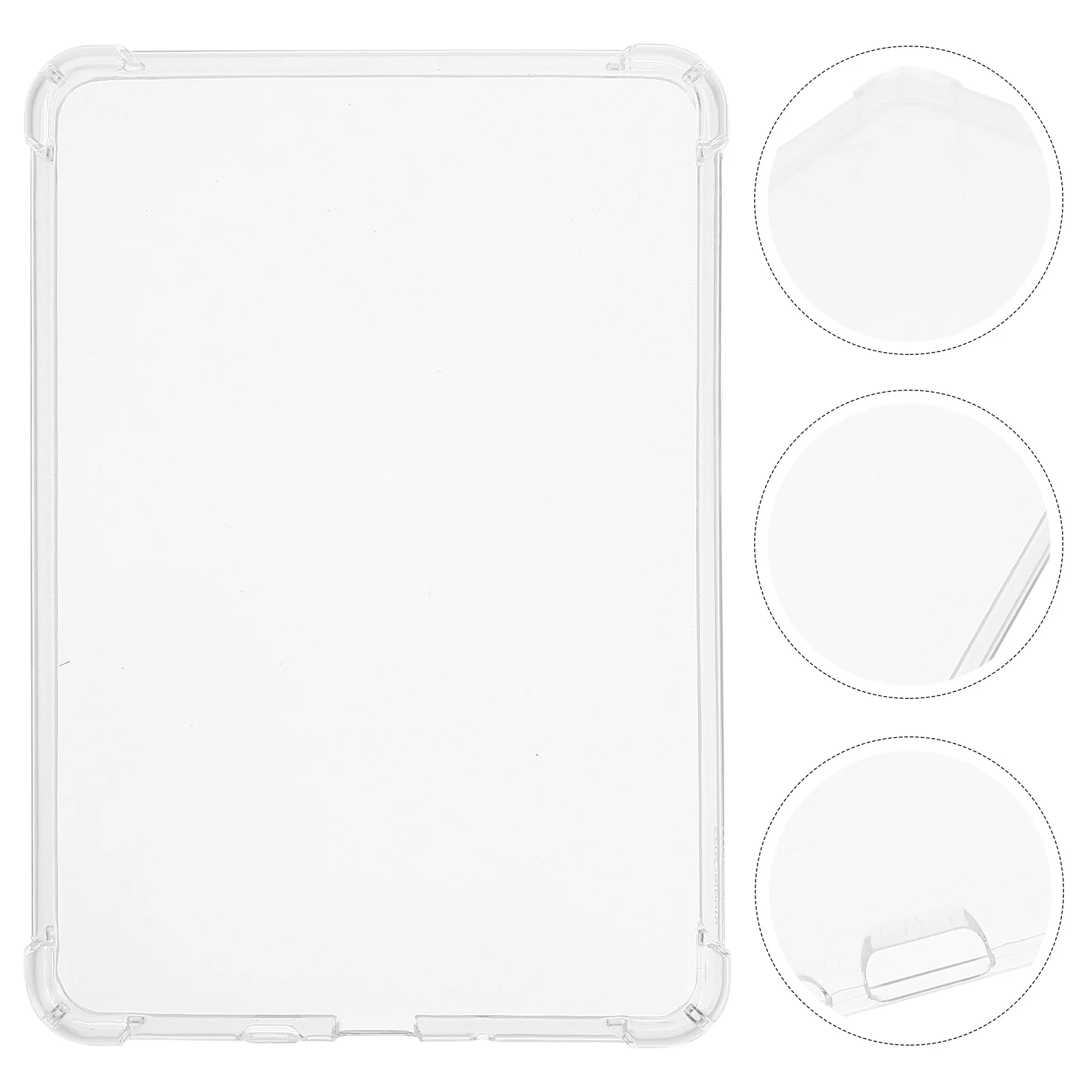 غطاء قارئ الكتب الإلكترونية المضاد للسقوط، حافظة تي بي يو شفافة رفيعة للغاية للقارئ الإلكتروني خفيفة الوزن مع فتحات دقيقة للكتاب الإلكتروني #1