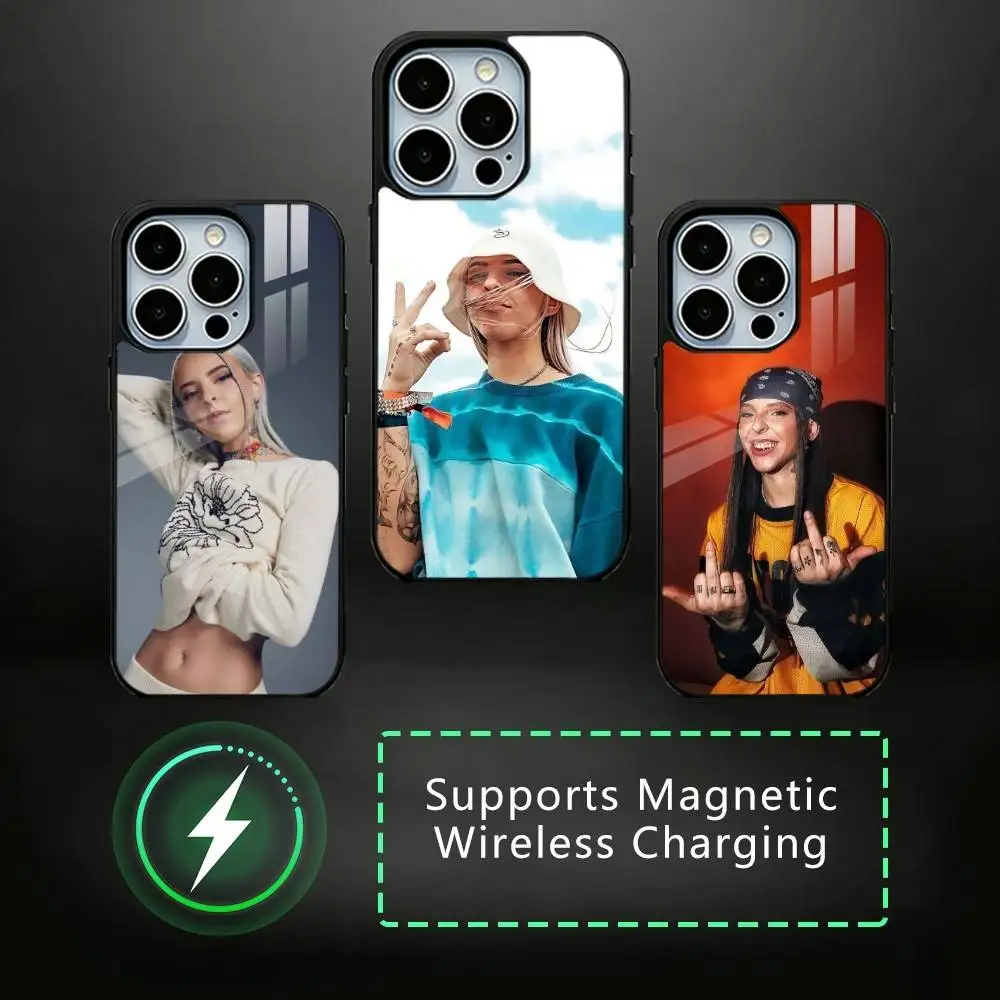 

Singer Y-Young Mikos Phone Case For iPhone17,16,15,14,13,12,11 Plus,Pro Supports Magnetic Wireless Charging