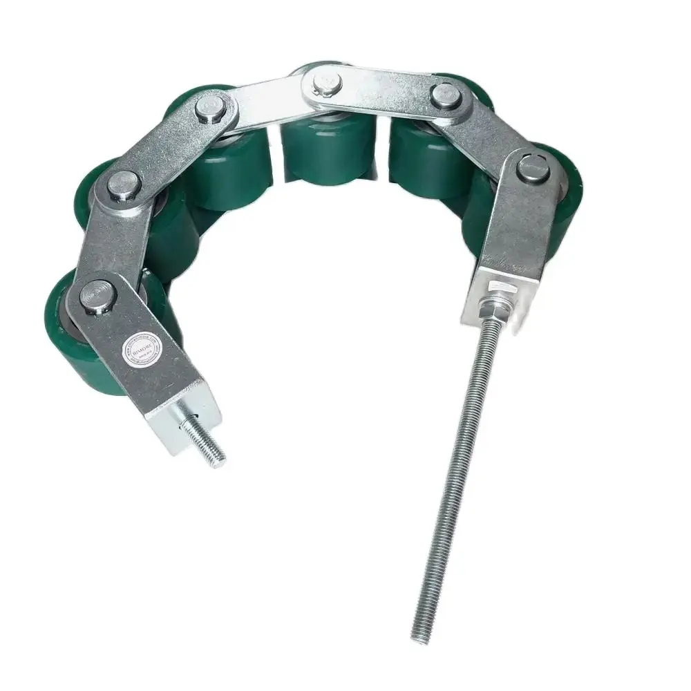 Escalator Parts Tension Chain 6 Rollers Use for Fujitec Wheel Components Pitch 85mm OD 75mm W 60mm Bearing 6004