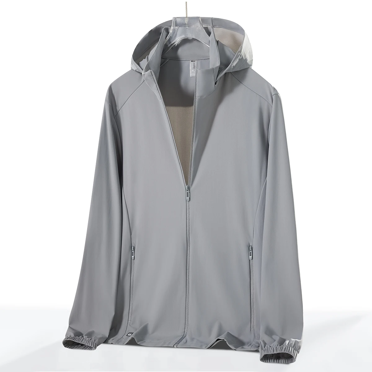Summer Outdoor Running Fitness UV Protection Lightweight Breathable Skin Clothing Fashionable Ice Silk Sunscreen Jacket Couples