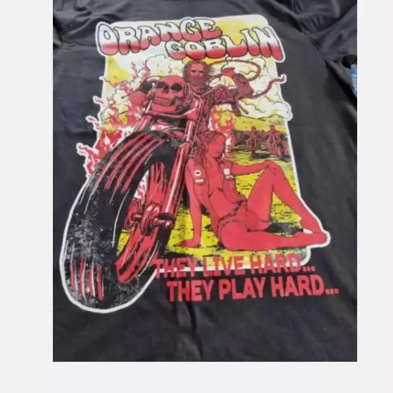 Rare Item Orange Goblin Bikers Album T Shirt For Fan Full Size S 4XL