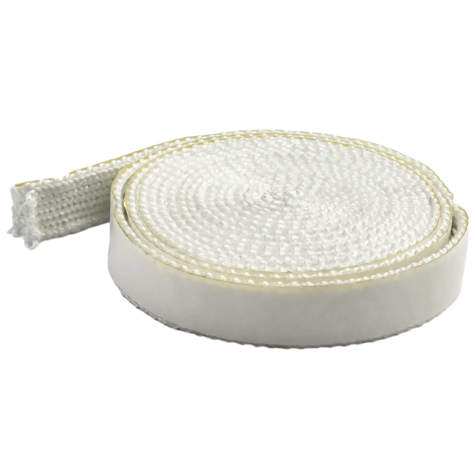 Pellet Stove Door Gasket Kit Using Fiberglass Flat Rope for Sealing Heat Exchangers Kilns Chimneys and Boiler Expansion Joints