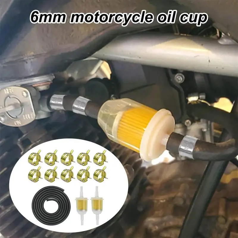 Slangset Voor Kleine Motoren Oliefilterset Ter Bescherming Van Motorefficiëntie Filter Oliepijpset Volledige Compatibiliteit Voor Atvs Tractoren