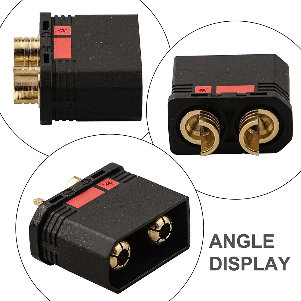 QS8 S Male Female Connector 200A Gold Plated For RC Car Model Battery Charging