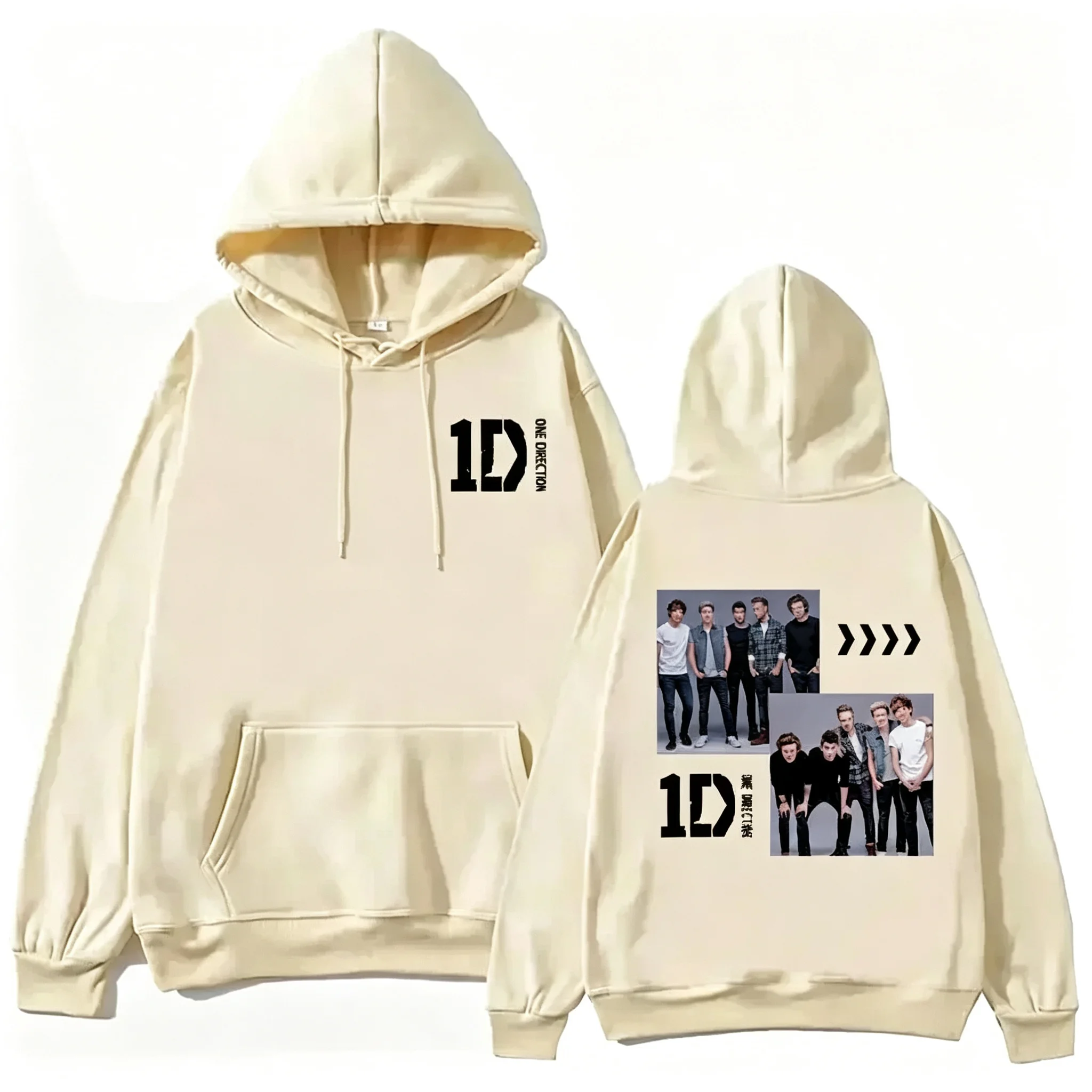 One Directions Band Hoodies Grunge Langarm-Punk-Sweatshirt Vintage Herbst-Winter-Kleidung Hip Hop Sudaderas Musik-Pullover – Detail 13