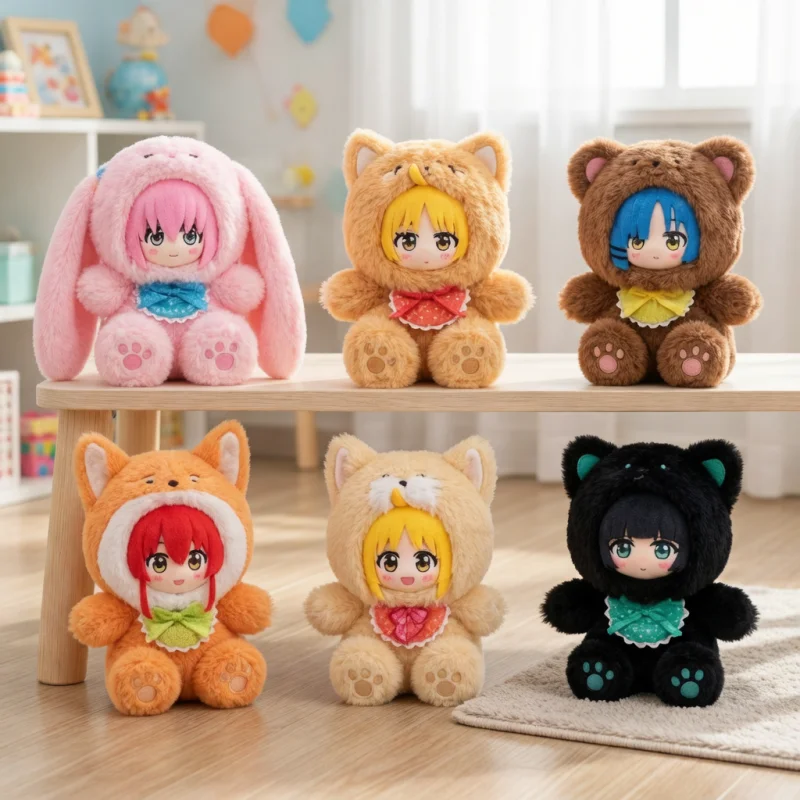

EAKI Original Anime Bocchi The Rock Blind Box Vinyl Plush Doll Pendant Gotoh Hitori Action Figure Toy