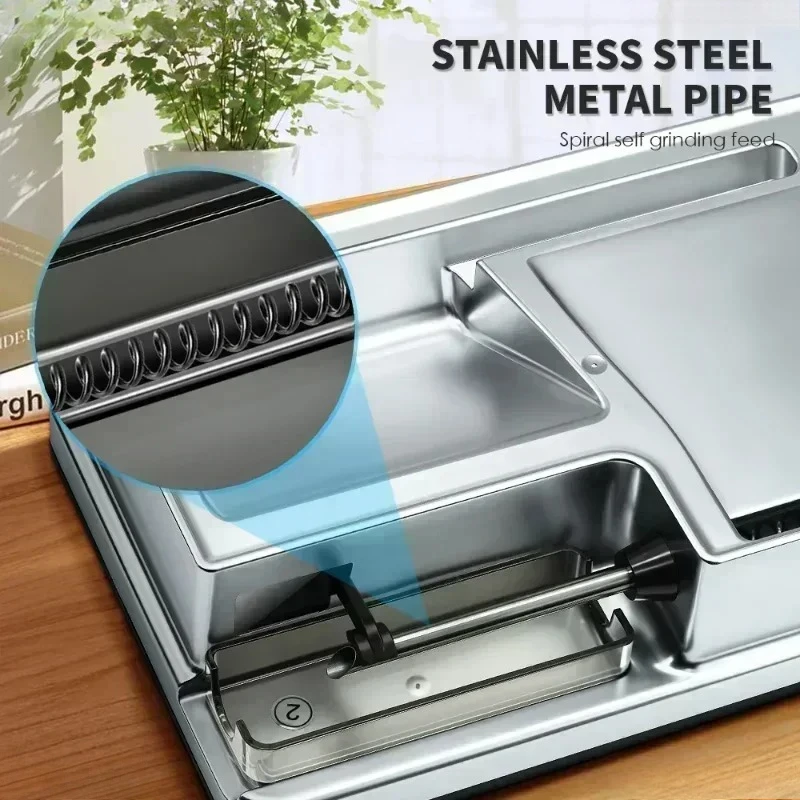 6.5/8 مللي متر آلة لف السجائر الكهربائية ذات الاستخدام المزدوج مع مستشعر الأشعة تحت الحمراء صانع حاقن التبغ لتقوم بها بنفسك ملحقات التدخين #5