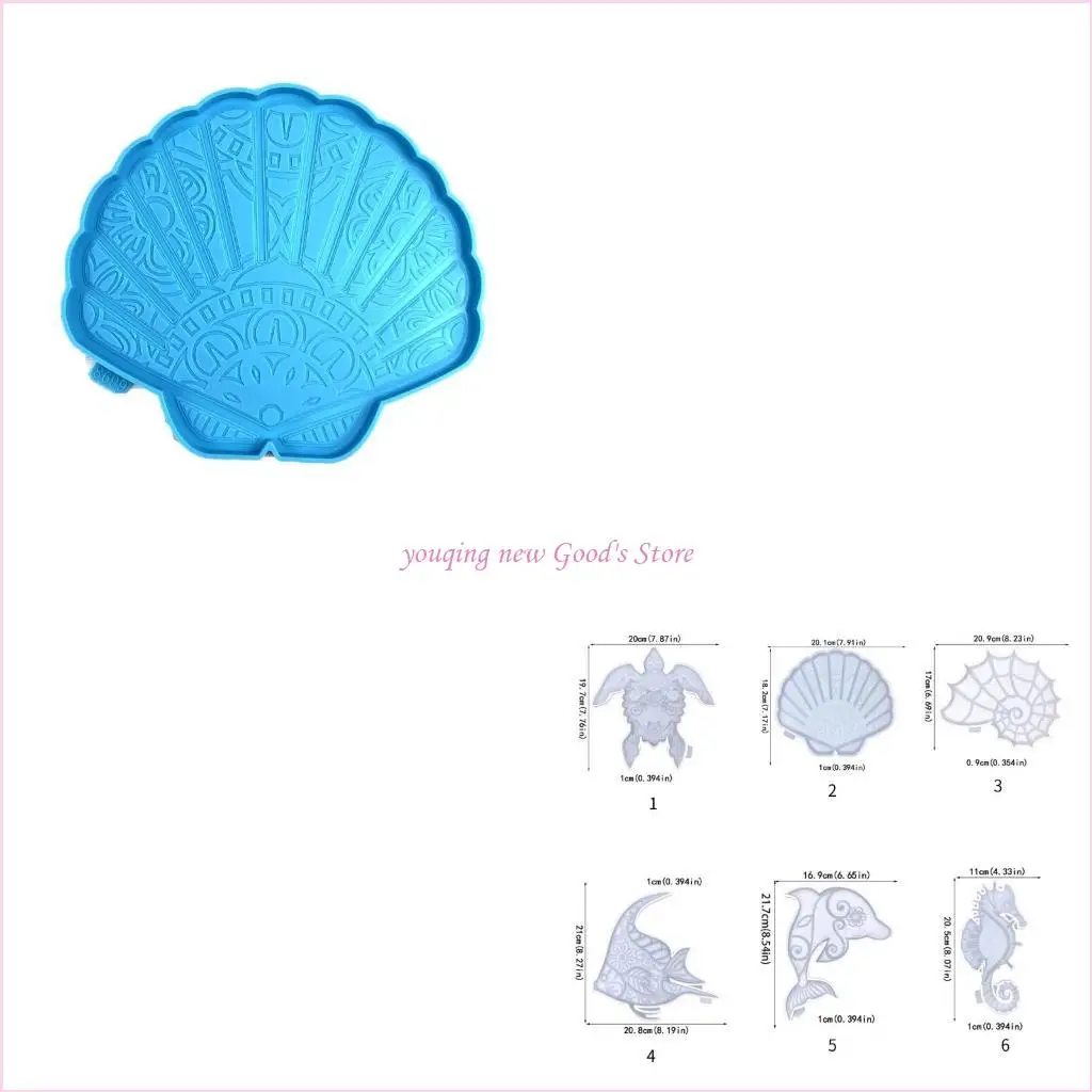 

57QA Silicone Seahorse Wall-mounted Valentines Stereo Mold DIY Ornaments Pendant