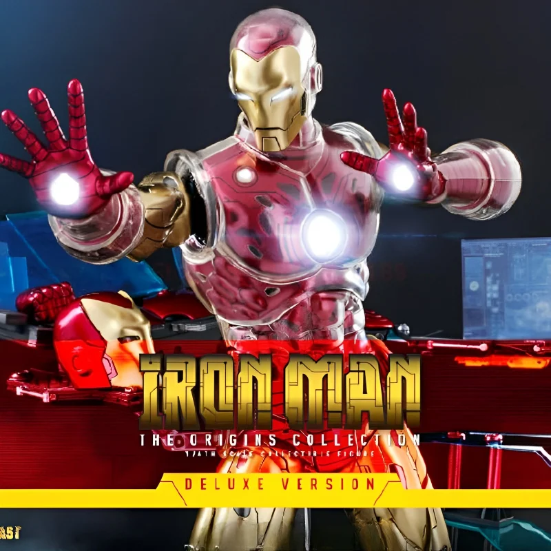 

In Stock Original Hottoys Ht 1/6 Iron Man Cms07d37 Marvel Comics Marvel Anime Action Figures Collection Model Toys Gift